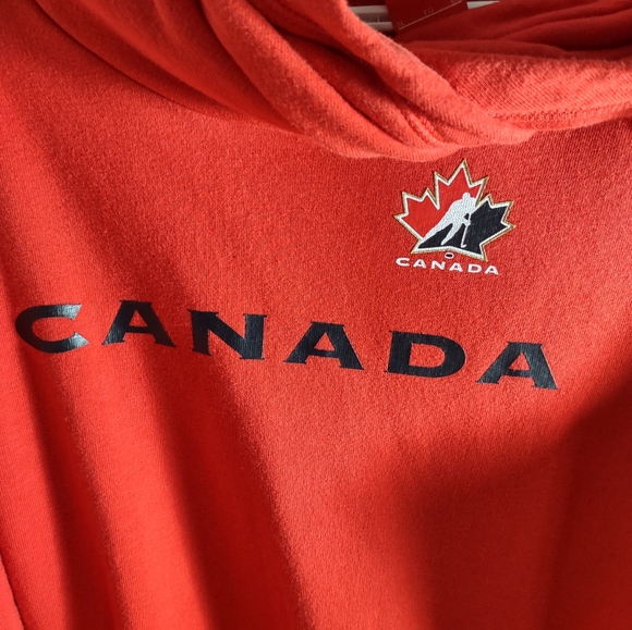 Red Nike Official Team Canada Hoodie - Picture 2 of 5